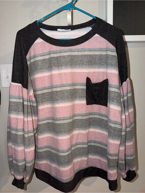 GeeGee Women’s Striped Sweater